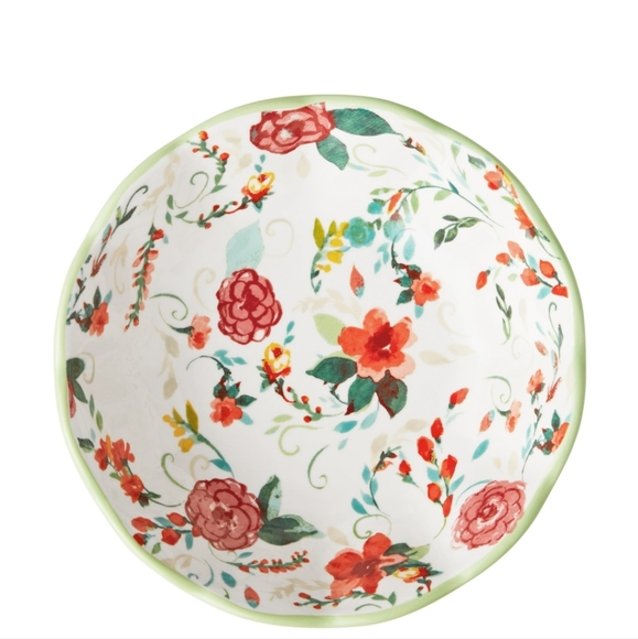 ❤️ New Pioneer Woman Painted Meadow 12-Piece Dinnerware Set - Picture 4 of 8